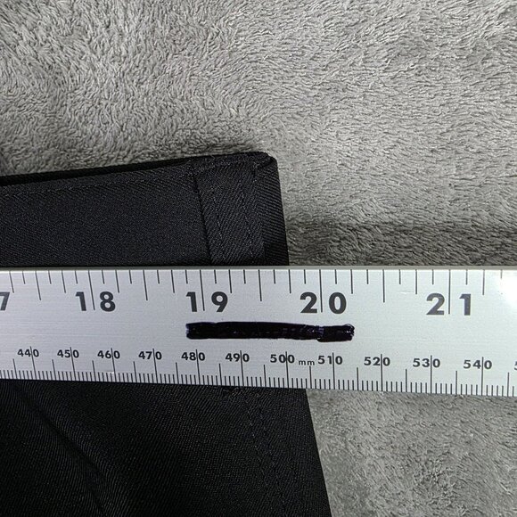 Mens Black PGA Tour Golf Shorts Flat Front 100% Polyester 10" Inseam Size 38 - Picture 7 of 10